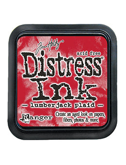 Tim Holtz Distress® Ink Pad Lumberjack Plaid - Crafty Meraki