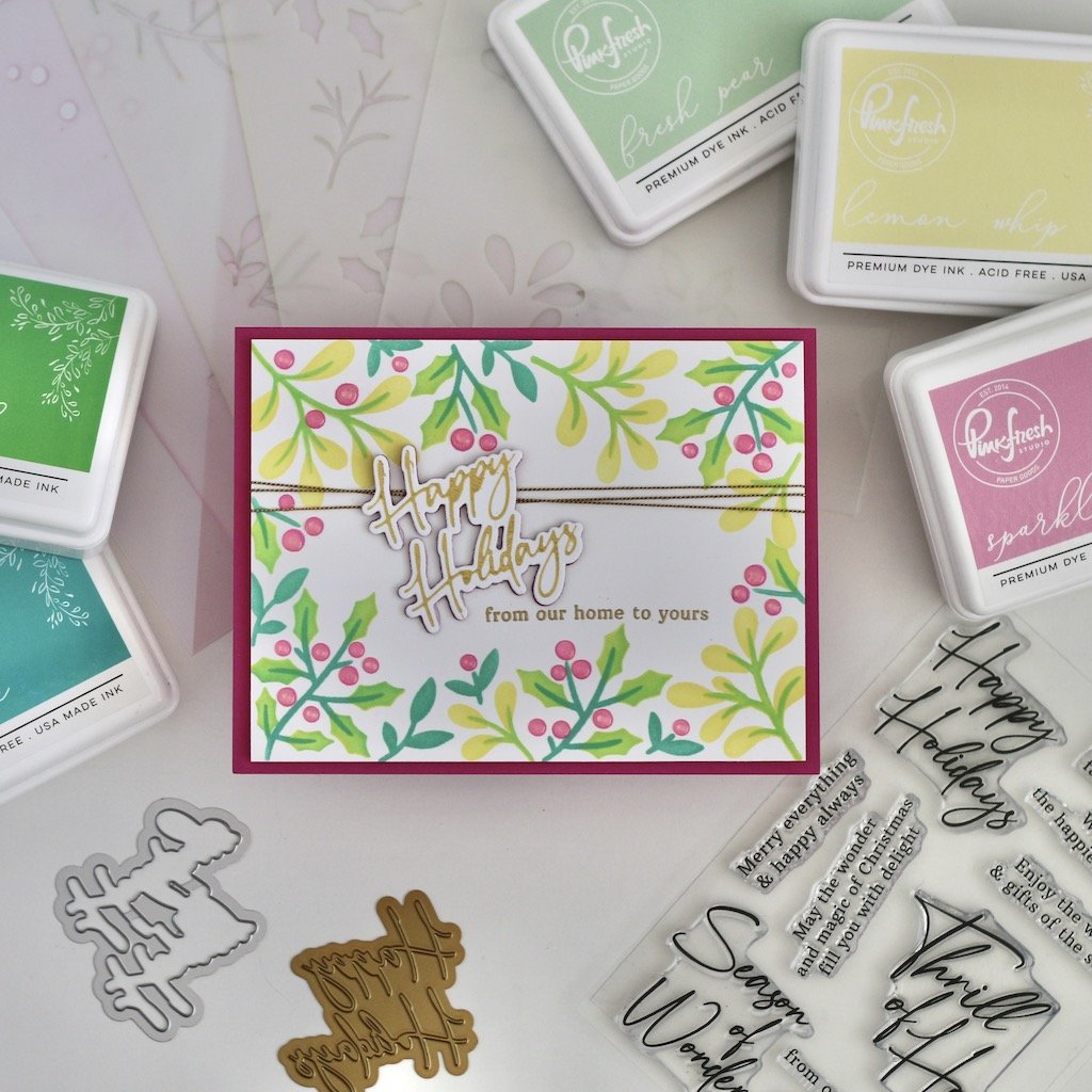 Pinkfresh Studio Thrill of Hope stamp set - Crafty Meraki