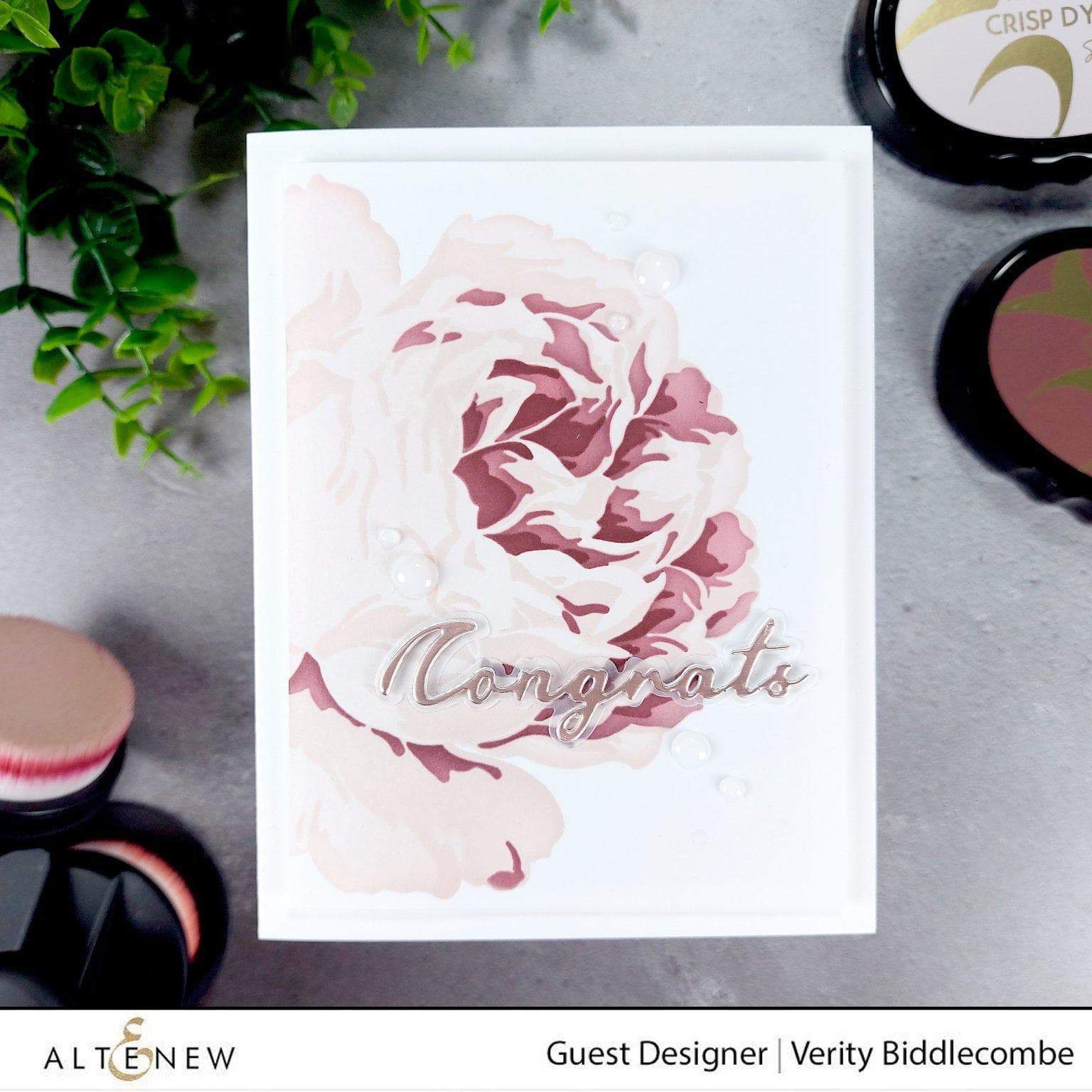 Altenew Gilded Rose Layering Stencil Set (3 in 1) - Crafty Meraki