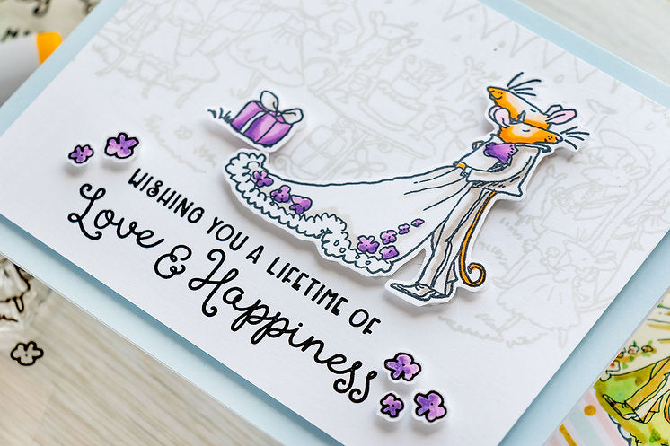 Colorado Craft Company AJ462 Anita Jeram ~ Happily Ever After Stamps - Crafty Meraki