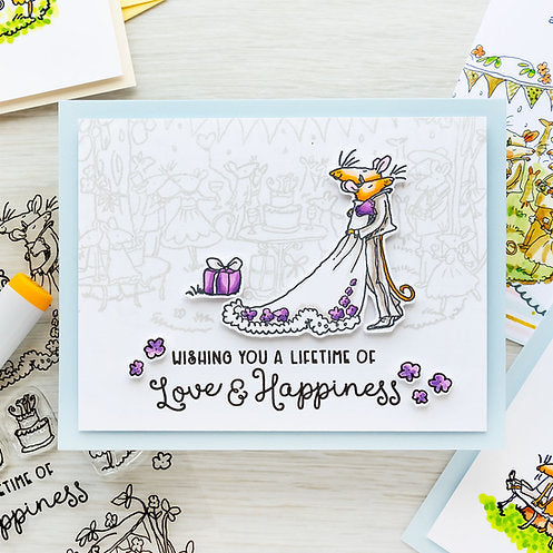 Colorado Craft Company AJ462 Anita Jeram ~ Happily Ever After Stamps - Crafty Meraki