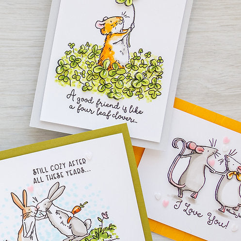 Colorado Craft Company AJ418 Anita Jeram~Lots Of Love Stamps - Crafty Meraki