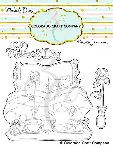 Colorado Craft Company AJ466 Anita Jeram~ For Mom Stamps - Crafty Meraki