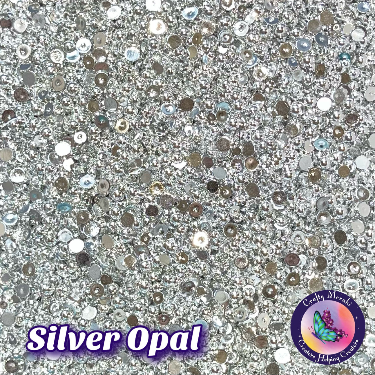 Meraki Silver Opal Gems - Crafty Meraki