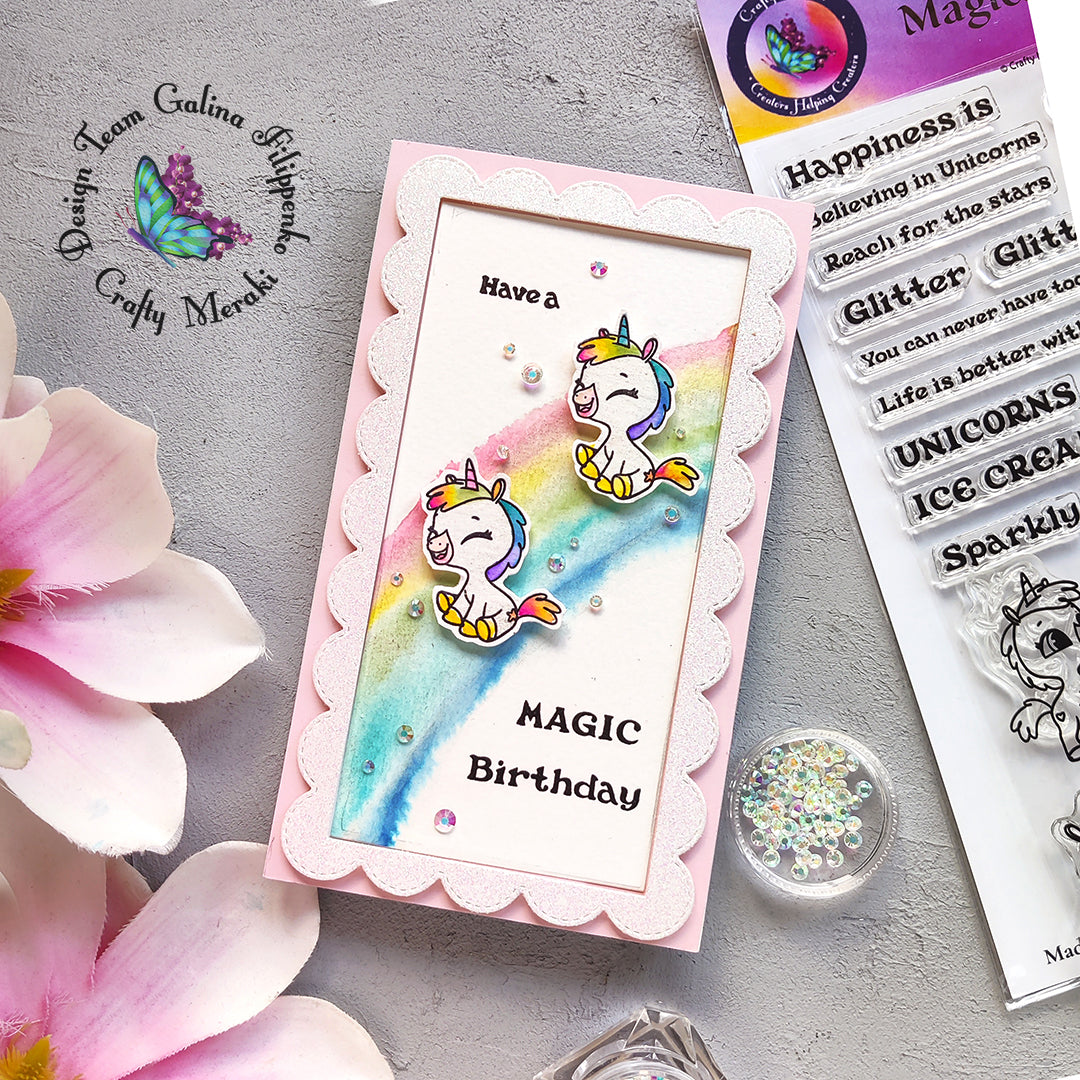 Crafty Meraki Magical Day Stamp set - Crafty Meraki