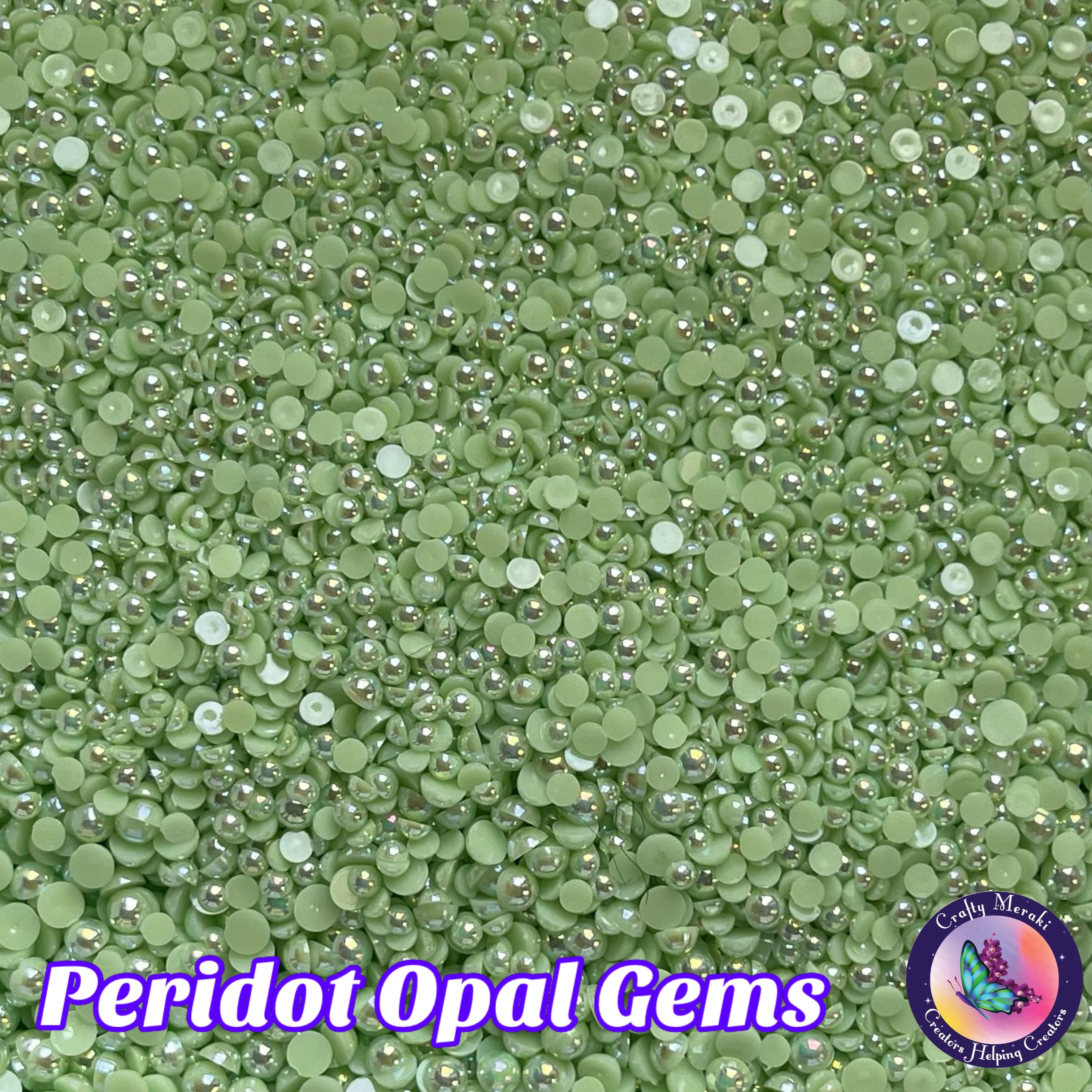 Meraki Peridot Opal Gems - Crafty Meraki