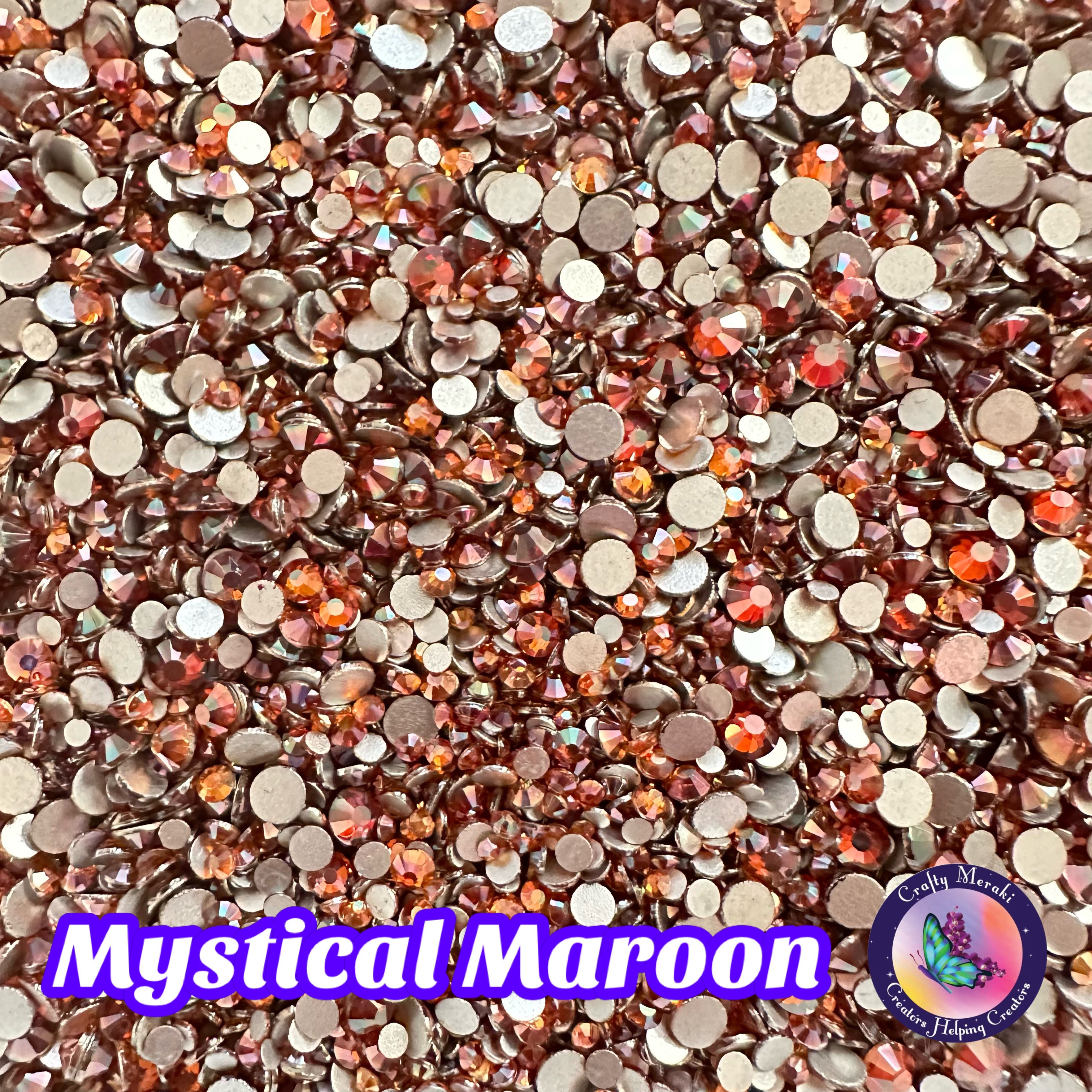 Meraki Sparkle Mystical Maroon Illusion - Crafty Meraki