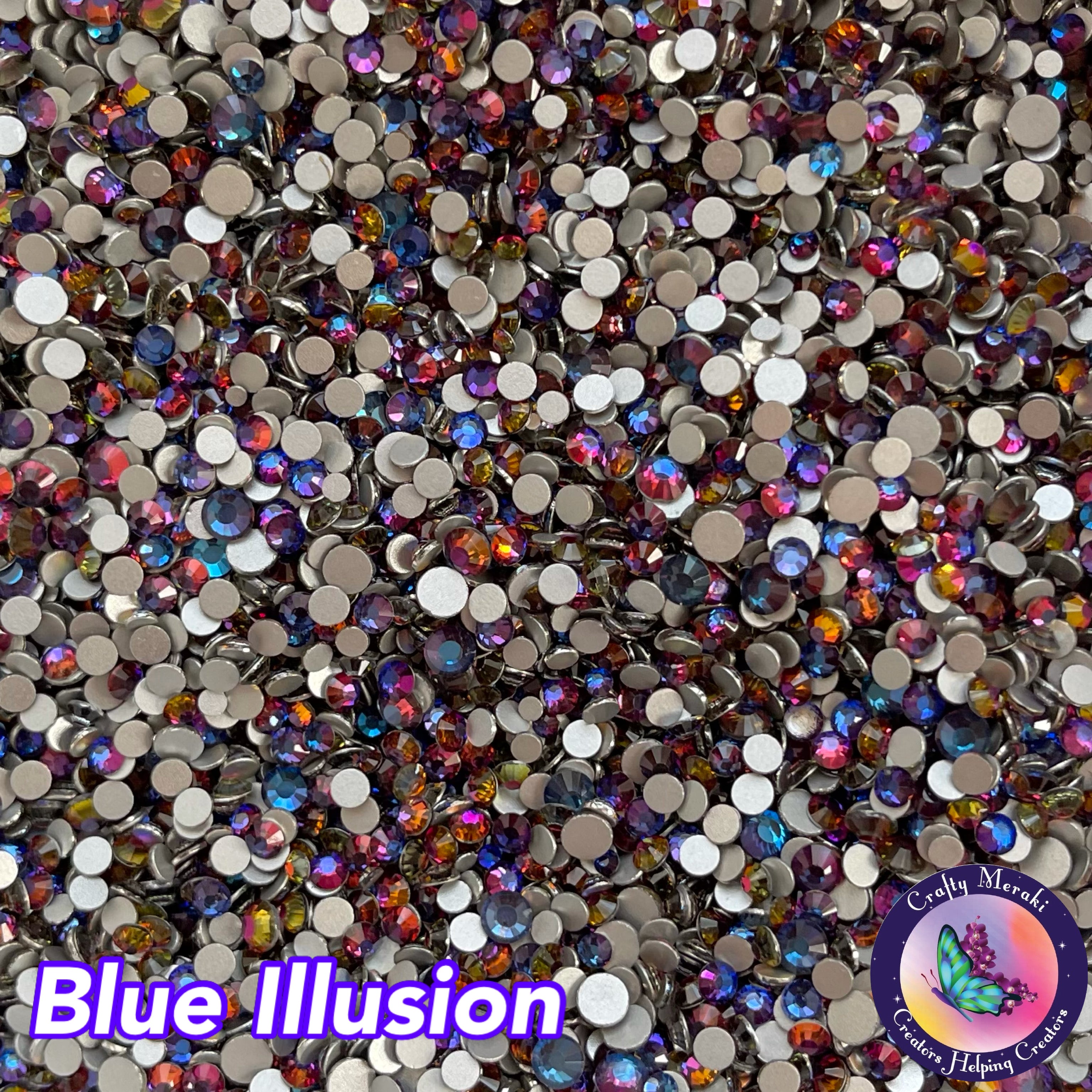 Meraki Sparkle Blue Illusion - Crafty Meraki