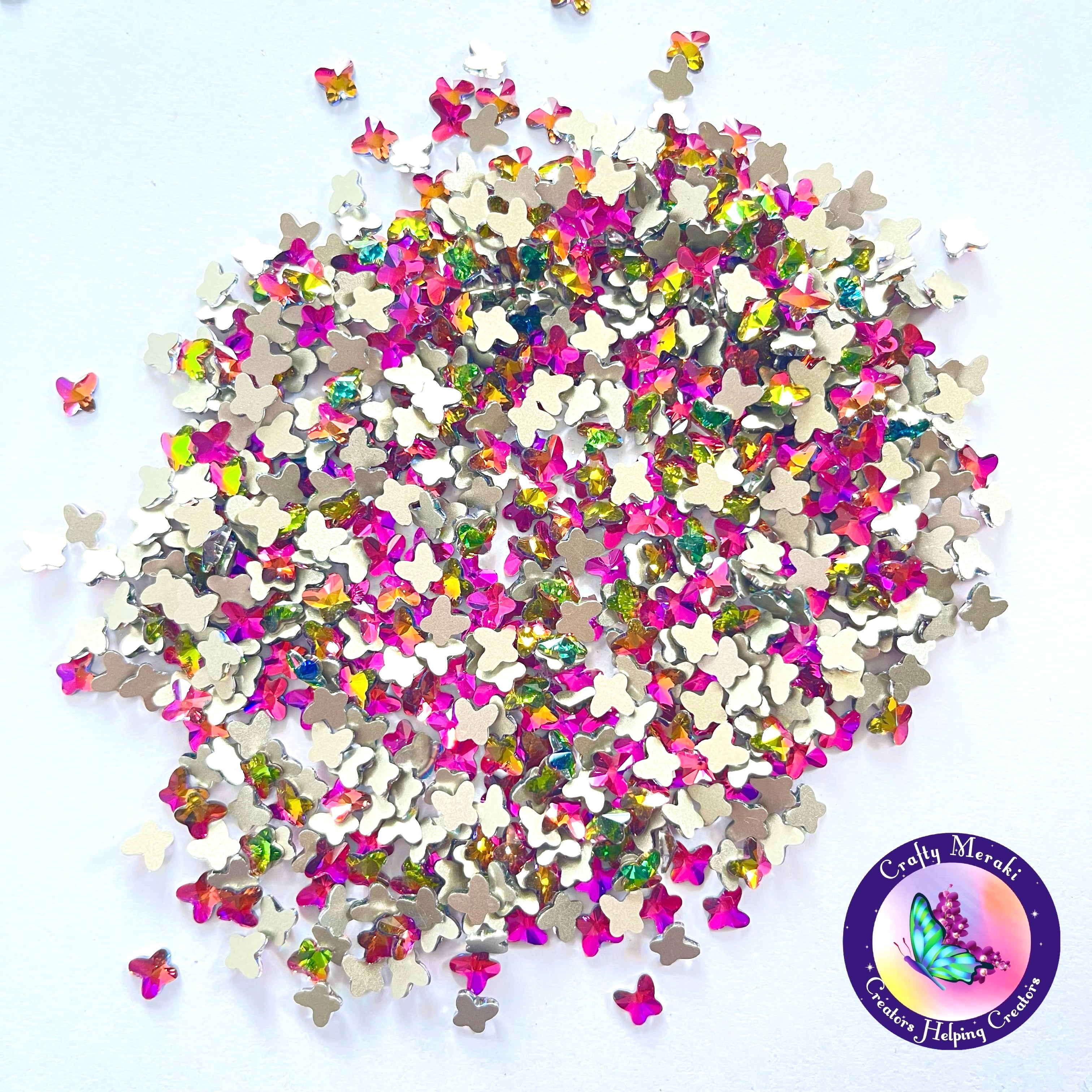 Meraki Sparkle - Rainbow Butterfly - Crafty Meraki