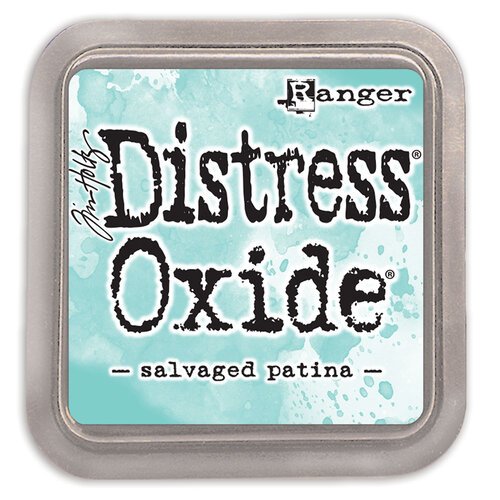 Ranger Ink - Tim Holtz Distress® Oxide Ink Pad - Salvaged Patina - Crafty Meraki