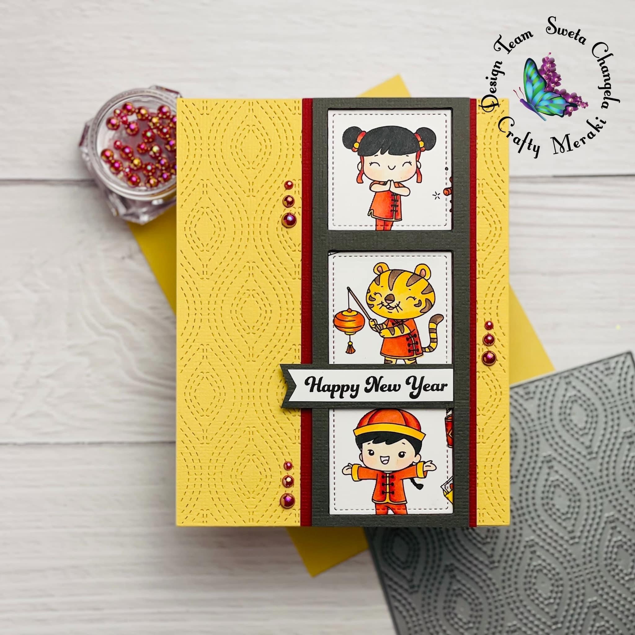 Crafty Meraki Year of the Tiger stamp set - Crafty Meraki