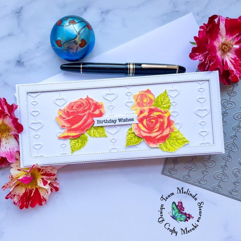 Crafty Meraki Rose Garden Stamp set - Crafty Meraki