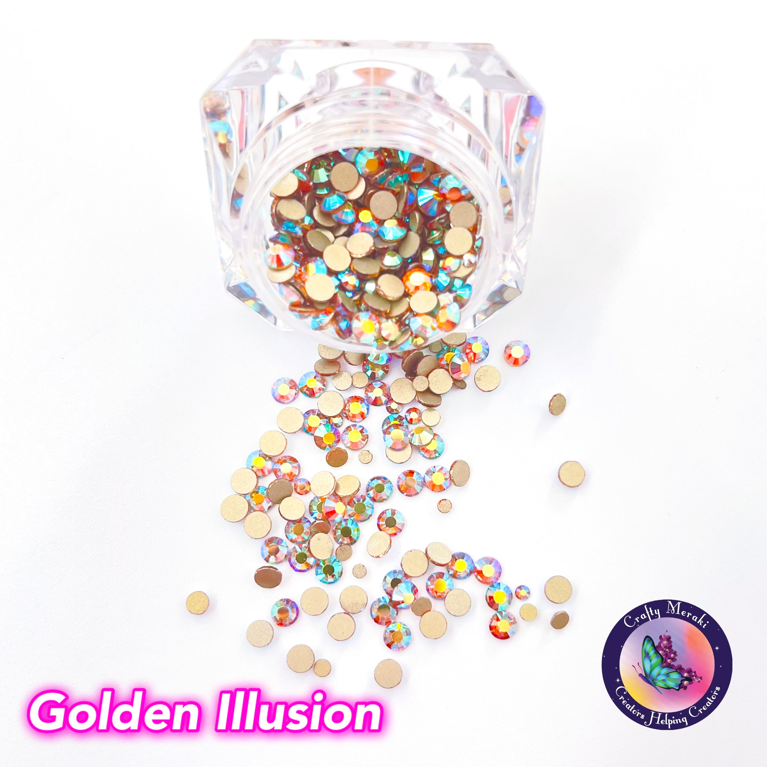 Meraki Sparkle Golden Illusion - Crafty Meraki