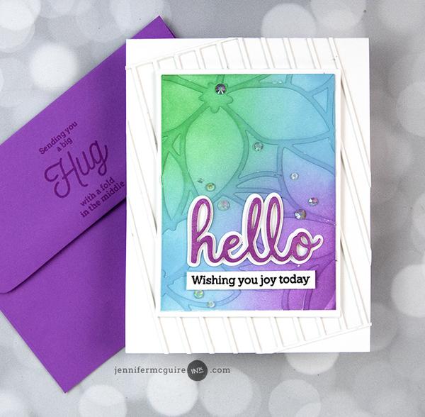 Pinkfresh Studio Simply Sentiments - Hello Stamp Set - Crafty Meraki