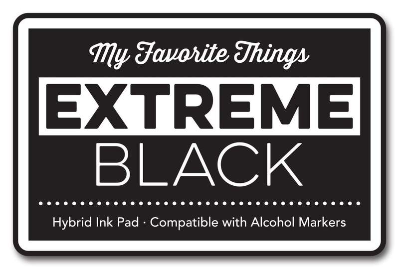 My Favorite Things Extreme Black Hybrid Ink Pad - Crafty Meraki