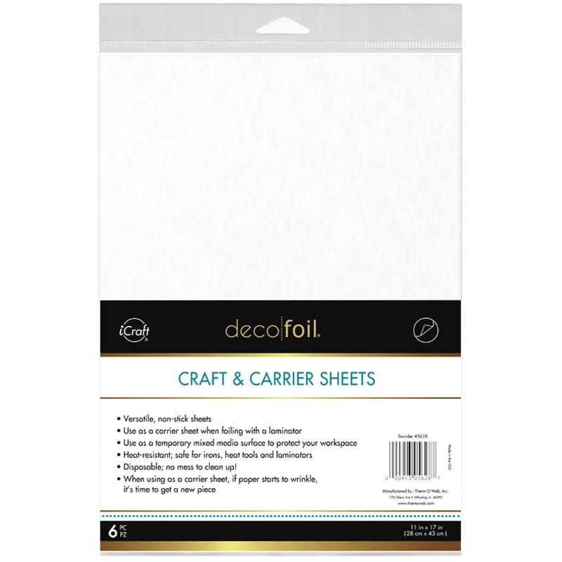 Deco Foil Craft & Carrier Sheets